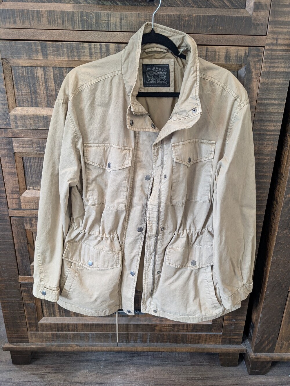 Levi's khaki jacket ($250+)